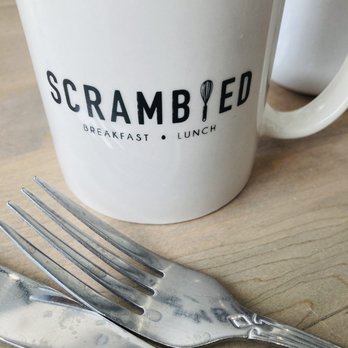 Scrambled - My delicious cup of coffee with cream and hazelnut syrup! - New American Near Me - Deerfield, Illinois Scrambled - My delicious cup of coffee with cream and hazelnut syrup! - New American Near Me - Deerfield, Illinois