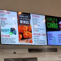 Cinergy Cinemas in Granbury - Menu. Note a beer is less than a soda!
