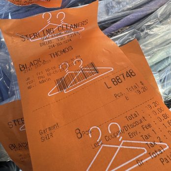 Sterling Cleaners - Clothes tagged under someone else's name. - Sewing & Alterations Near Me - Dallas, Texas Sterling Cleaners - Clothes tagged under someone else's name. - Sewing & Alterations Near Me - Dallas, Texas