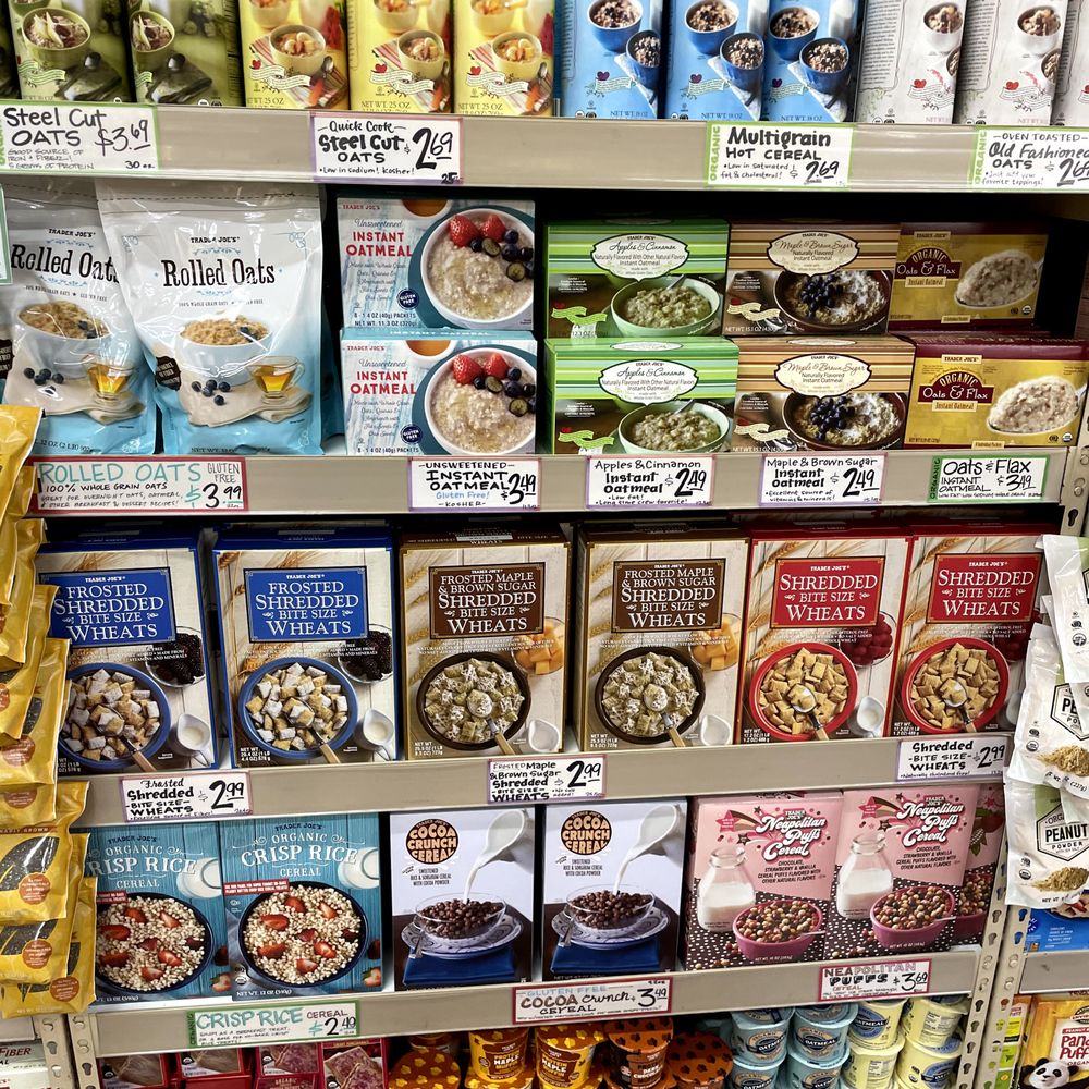 Trader Joe's - Oatmeal and cereal - Grocery Near Me - San Diego, California Trader Joe's - Oatmeal and cereal - Grocery Near Me - San Diego, California