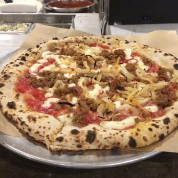 Pieous - Spicy Italian sausage pizza - Pizza Near Me - Austin, Texas