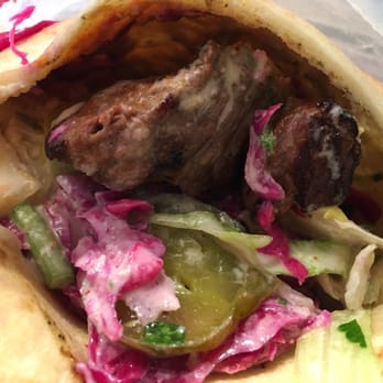 Oasis - Lamb kebab sandwich - Middle Eastern Near Me - Brooklyn, New York