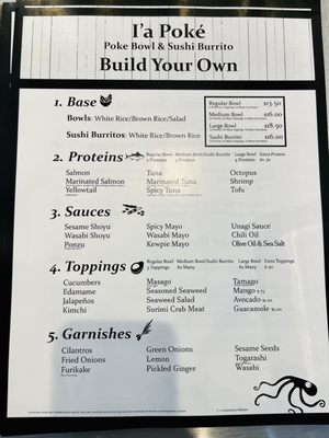 Menu photo 3 I'a Poke San Francisco, CA