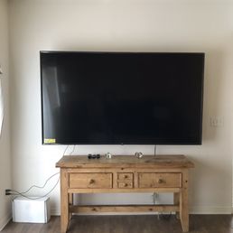 Our Mini Home Theater in Our Living Room - Installed by Dave & his Partner