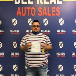 Del Real Auto Sales - Congratulations! Thank you for trusting us, we are very proud to give you the title of your car, it is a pleasure to serve you.