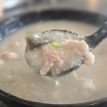Mr. Champion - Pork & Perserved Egg Porridge - Cantonese Near Me - Arcadia, California Mr. Champion - Pork & Perserved Egg Porridge - Cantonese Near Me - Arcadia, California