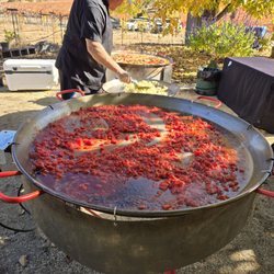 I jokingly asked if they had bigger pans, and without flinching, the chef said yes.