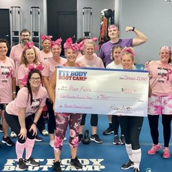 West Bloomfield Fit Body Boot Camp - In honor of October being Breast Cancer Awareness Month, our gym fundraised for an amazing charity organization called @thepinkfund. With th