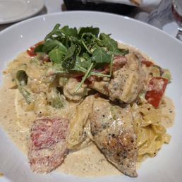Blackened chicken fettuccine Blackened chicken fettuccine