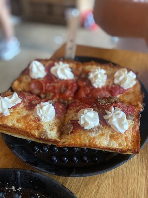 Blue Pan Pizza by null