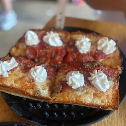 user provided Blue Pan Pizza photo
