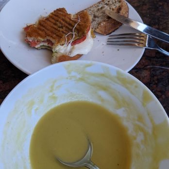 Caffe Acri - Potato leek soup, caprese sandwich - Cafes Near Me - Tiburon, California Caffe Acri - Potato leek soup, caprese sandwich - Cafes Near Me - Tiburon, California