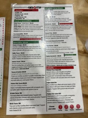 Menu photo 2 The Taco Stop Fort Collins, CO Menu photo 2 The Taco Stop Fort Collins, CO