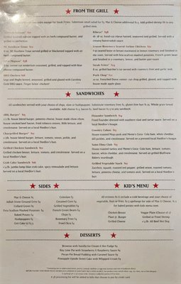Menu photo 3 1885 Grill Chattanooga, TN