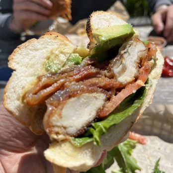 Firebrand Artisan Breads - Chicken club cross section - Bakeries Near Me - Alameda, California