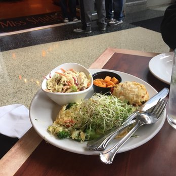 Miss Shirley's Cafe, Inner Harbor - Egg white Healthy 'Hot Mess' Scramble - Breakfast & Brunch Near Me - Baltimore, Maryland