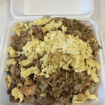 China Dragon Chinese Restaurant - Combo fried rice with extra egg. - Chinese Near Me - Pflugerville, Texas