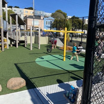 Merced Heights Playground - 2 Bucket swings - Playgrounds Near Me - San Francisco, California Merced Heights Playground - 2 Bucket swings - Playgrounds Near Me - San Francisco, California