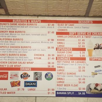 Bruno's Cheesesteaks - Menu - Cheesesteaks Near Me - North Aurora, Illinois