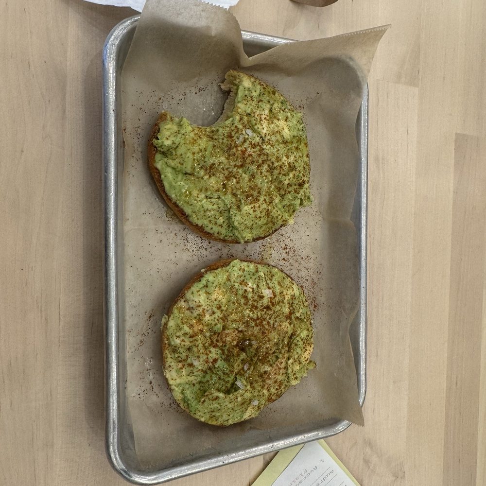 Native Bagel Company - Avocado toast on an everything bagel. - Bagels Near Me - Berea, Kentucky Native Bagel Company - Avocado toast on an everything bagel. - Bagels Near Me - Berea, Kentucky