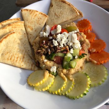 Brown Dog Cafe - Hummus plate - Cocktail Bars Near Me - Blue Ash, Ohio Brown Dog Cafe - Hummus plate - Cocktail Bars Near Me - Blue Ash, Ohio