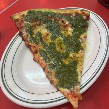 Village Pizzeria - Pesto Neapolitan Slice - Pizza Near Me - Los Angeles, California Village Pizzeria - Pesto Neapolitan Slice - Pizza Near Me - Los Angeles, California