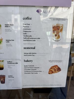 Menu photo 5 Aura Tea & Coffee San Francisco, CA Menu photo 5 Aura Tea & Coffee San Francisco, CA