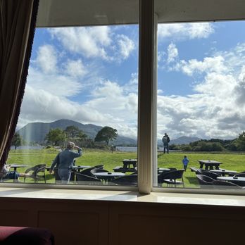 The Lake Hotel - View from bar lounge - Hotels Near Me - Killarney, Kentucky