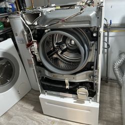 Appliance Service And Installation - Miele spring and dampener replacement..