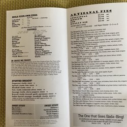 New Milford Pizza Station - Menu (September 2022)