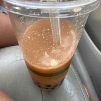 Steep Mountain Tea House - Black milk bubble tea - Bubble Tea Near Me - Bozeman, Montana