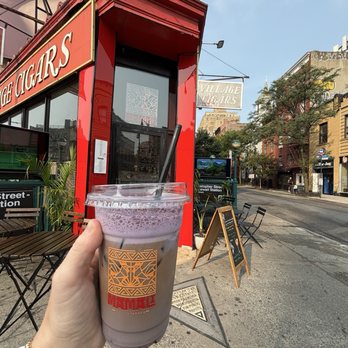Mamali - Blueberry iced latte - Wine Bars Near Me - New York, New York