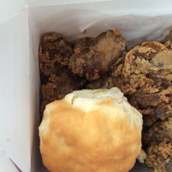 KFC - Liver Dinner comes with a Lot of Livers, Biscuit, Mashed Potatoes with Gravy, and Cole Slaw. - Fast Food Near Me - Beaver Dam, Kentucky KFC - Liver Dinner comes with a Lot of Livers, Biscuit, Mashed Potatoes with Gravy, and Cole Slaw. - Fast Food Near Me - Beaver Dam, Kentucky