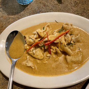 Cafe de Bangkok - Panang Neur (Panang curry) with chicken. - Thai Near Me - Gilbert, Arizona
