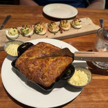 Chelsea's Kitchen - Corn Bread & Deviled Eggs - New American Near Me - Phoenix, Arizona