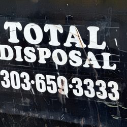 Total Disposal - Dumpster and Contact #.