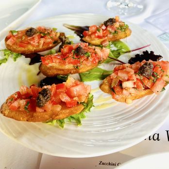Cucina Venti Restaurant - Bruschetta - delicious! - Italian Near Me - Mountain View, California