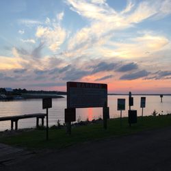 Timberlake Campground - Boat Launch Ramp at Sunset