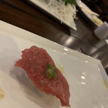 @Sushi - Chef Jimmy Omakase for the end of night. Toro specialty - Sushi Bars Near Me - Long Beach, California @Sushi - Chef Jimmy Omakase for the end of night. Toro specialty - Sushi Bars Near Me - Long Beach, California