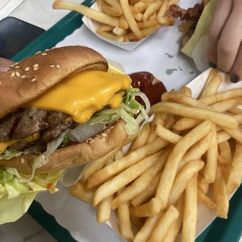 Burgertown USA - Double cheeseburger meal - Burgers Near Me - Redlands, California Burgertown USA - Double cheeseburger meal - Burgers Near Me - Redlands, California