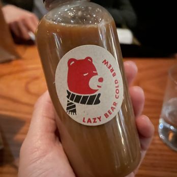 Lazy Bear - Cold brew - New American Near Me - San Francisco, California Lazy Bear - Cold brew - New American Near Me - San Francisco, California