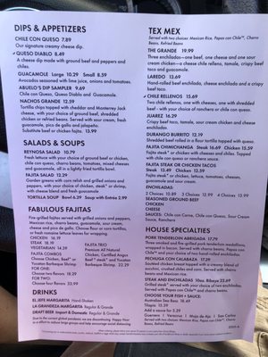 Menu photo 4 Abuelo's Mexican Restaurant Abilene, TX