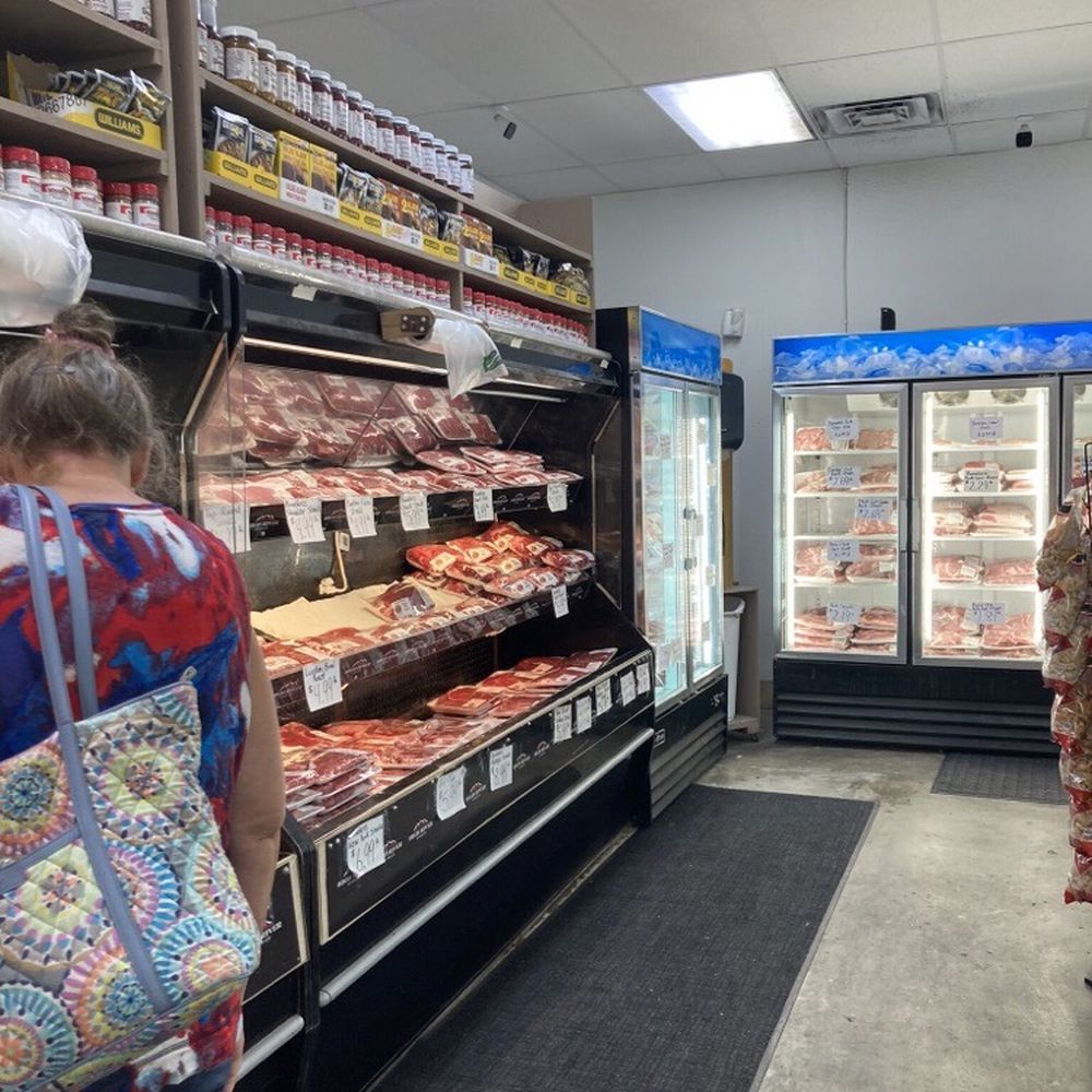 K&J Meat Market - Going toward meat section - Food Stands Near Me K&J Meat Market - Going toward meat section - Food Stands Near Me