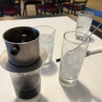 East Wind - Vietnamese drip coffee with condensed milk (Cà Phê Sữa Đá) - Vietnamese Near Me - Fairfax, Virginia