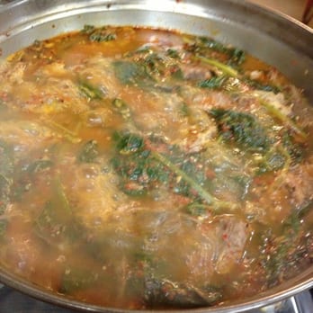 Mirak - Black goat meat stew - Korean Near Me - Los Angeles, California Mirak - Black goat meat stew - Korean Near Me - Los Angeles, California