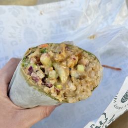 Thai Chicken Wrap