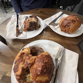 MK Cannelle - Almond croissant, olive and feta croissant and bacon and gruyere. - Bakeries Near Me - Rochester, Michigan MK Cannelle - Almond croissant, olive and feta croissant and bacon and gruyere. - Bakeries Near Me - Rochester, Michigan
