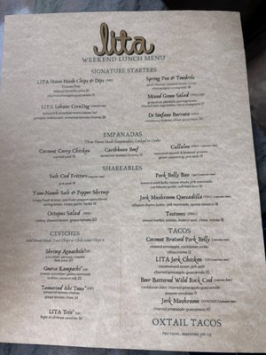 Menu photo 2 LITA Walnut Creek, CA Menu photo 2 LITA Walnut Creek, CA
