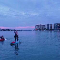 Downsouth Kite and Paddle - Finishing up our paddling tour at dusk.  Amazing!