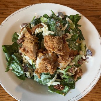 Whiskey Cake - Crispy Fried Chicken Salad - New American Near Me - Plano, Texas Whiskey Cake - Crispy Fried Chicken Salad - New American Near Me - Plano, Texas